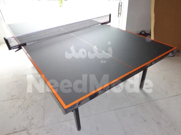 میز تنیس دبل فیش مشکی 25 میلیمتری