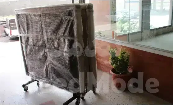 بسته بندی میز پینگ پنگ ملامینه تاشونده حرفه ای