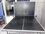 میز پینگ پنگ مشکی 25 میل 8 چرخ mdf