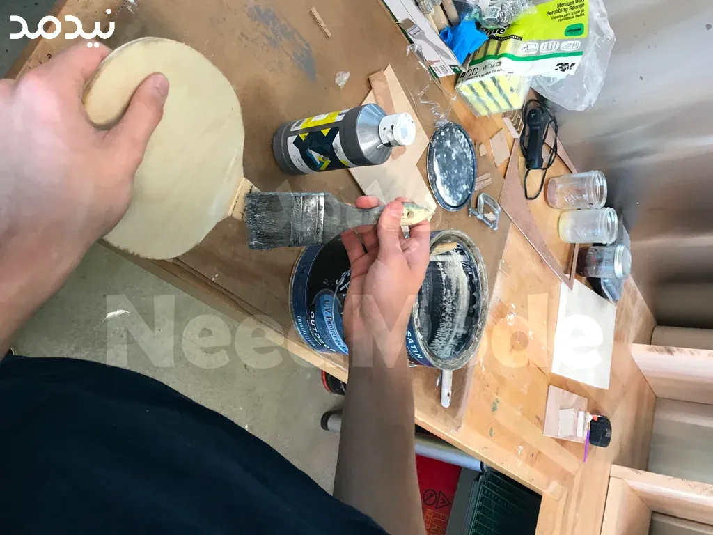 پوشش چوب پینگ پنگ