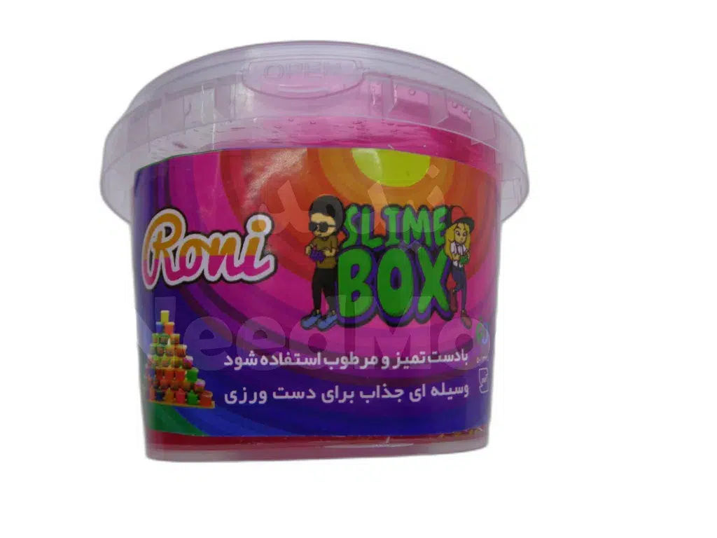اسلایم باکس (slime box) رنگ صورتی