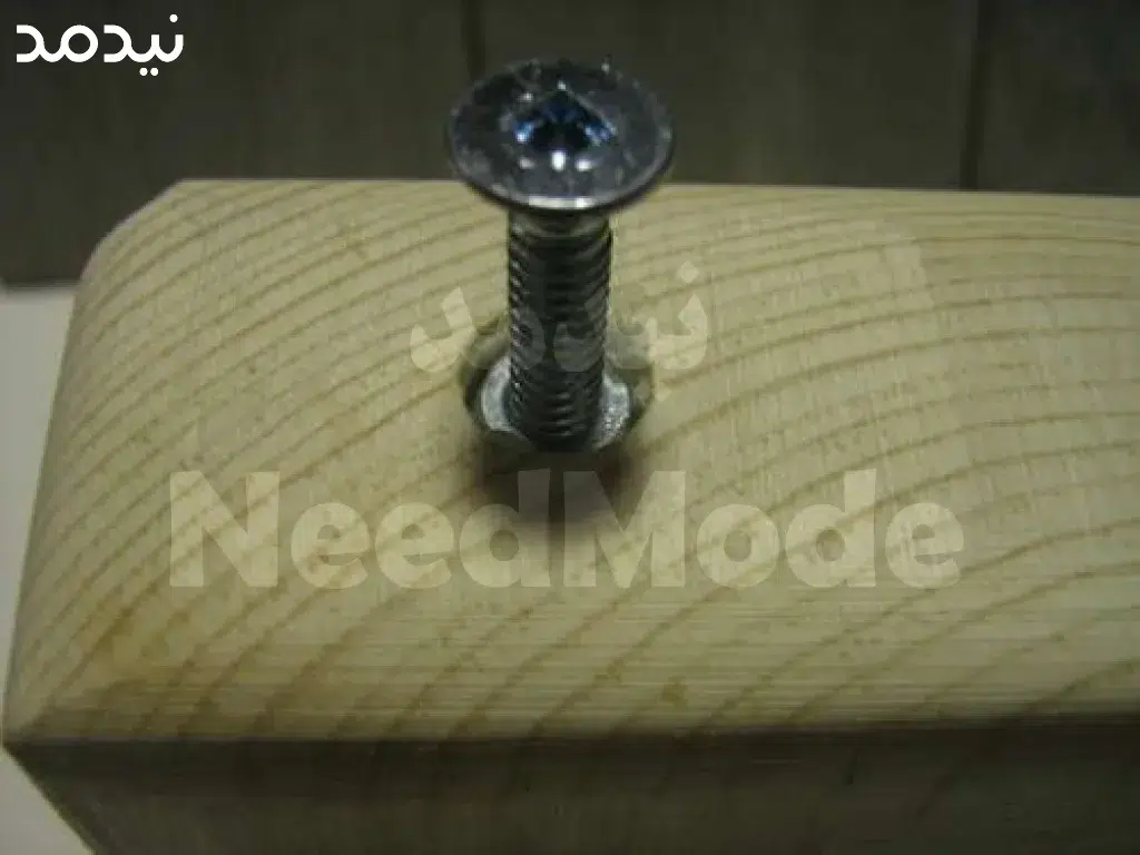 اتصال پیچ سفت کننده به چهار چوب تور میز