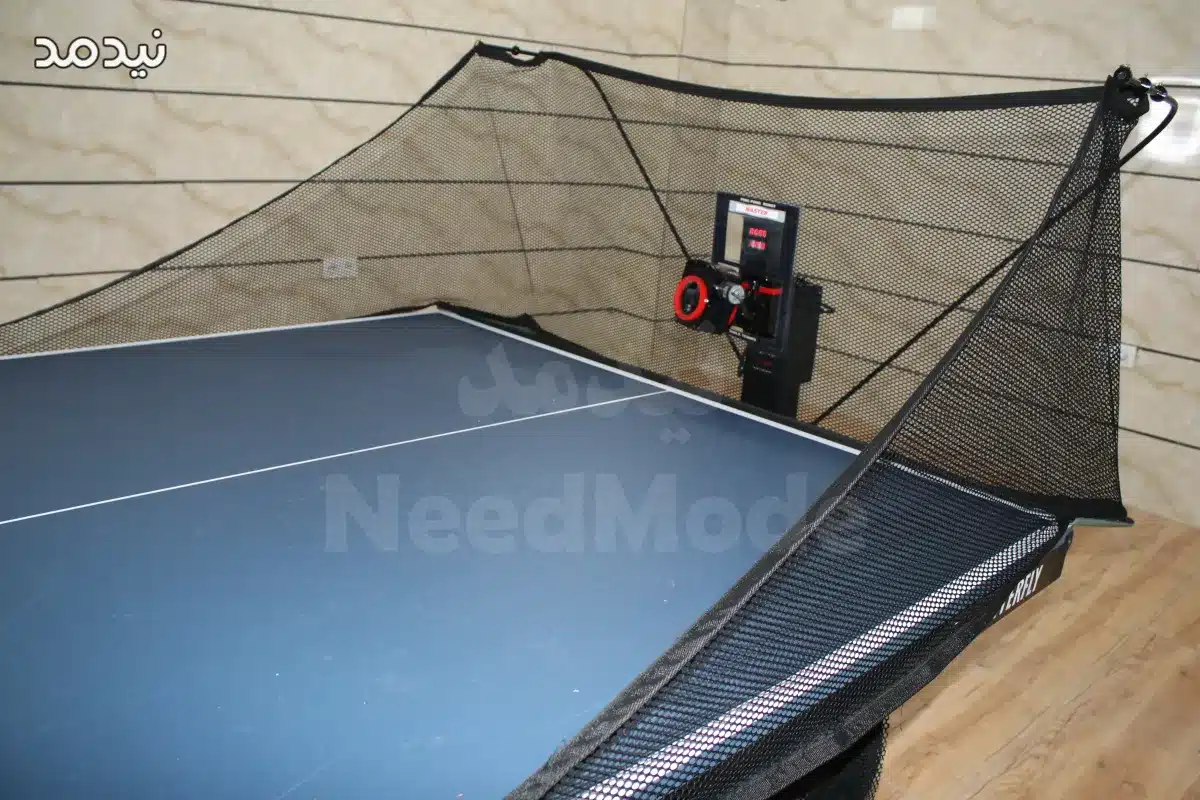 ربات توپ پرت کن پینگ پنگ