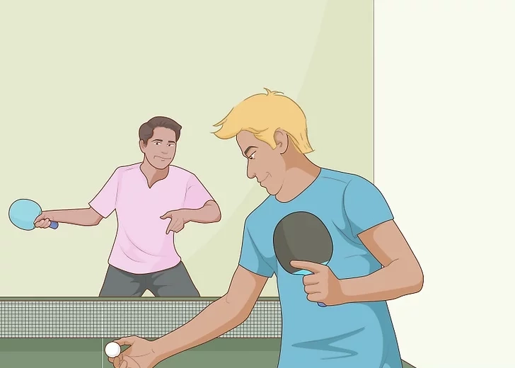 بازی مجدد در پینگ پنگ و آموزش تنیس روی میز