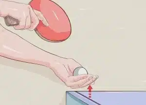 سرویس زدن در پینگ پنگ