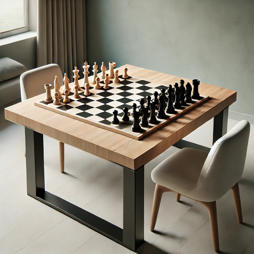 خرید میز شطرنج ام دی اف mdf