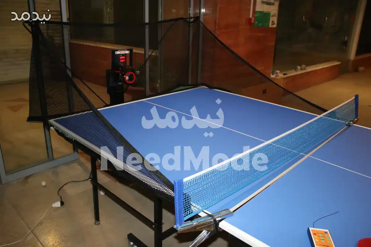 ربات پینگ پنگ با ریموت کنترل بیسیم