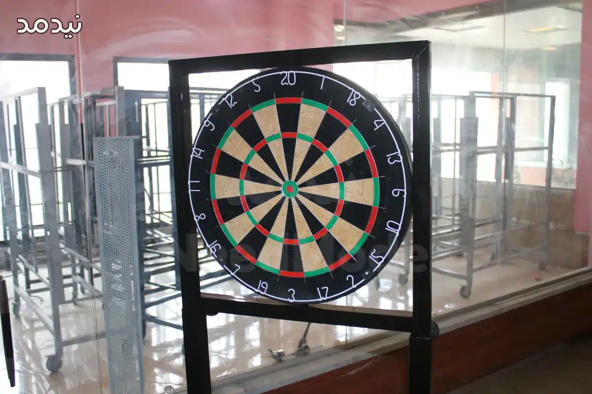 دارت حرفه ای بریستل باشگاهی یال اسبی متصل به پایه نیدمد