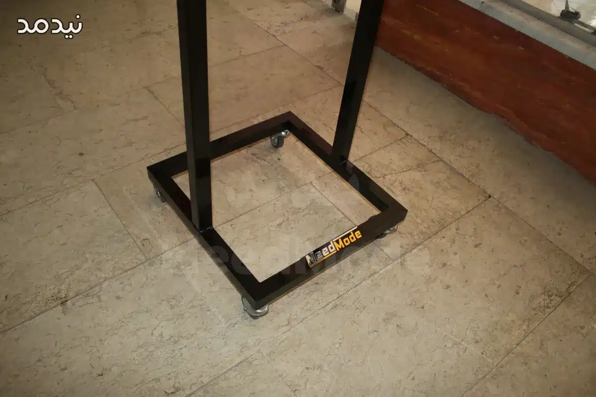 چرخهای صنعتی قفلدار در پایه دارت متحرک نیدمد