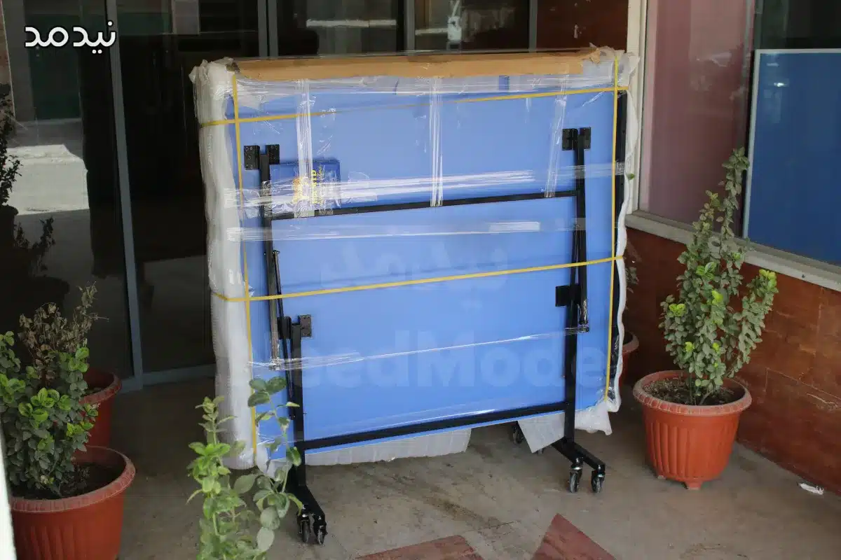 نمونه بسته بندی میز پینگ پنگ های تولیدی نیدمد