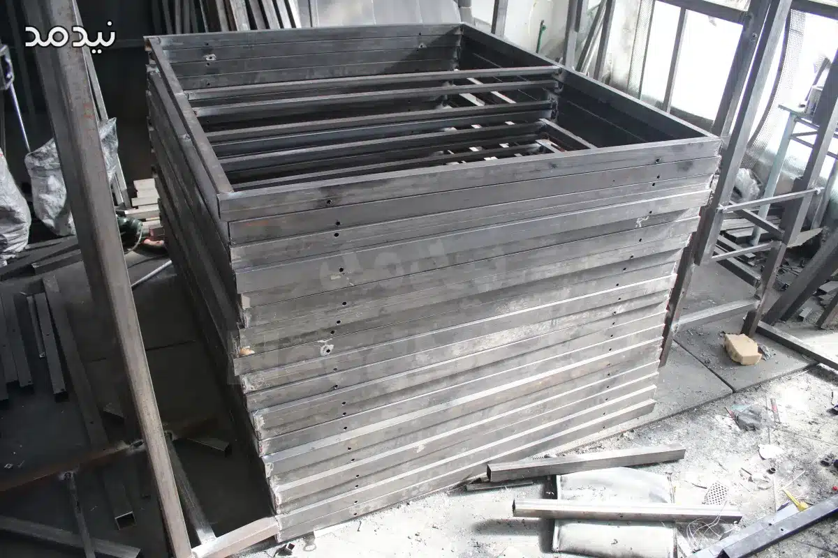 شاسی میز پینگ پنگ فضای باز نیدمد با آهن سنگین