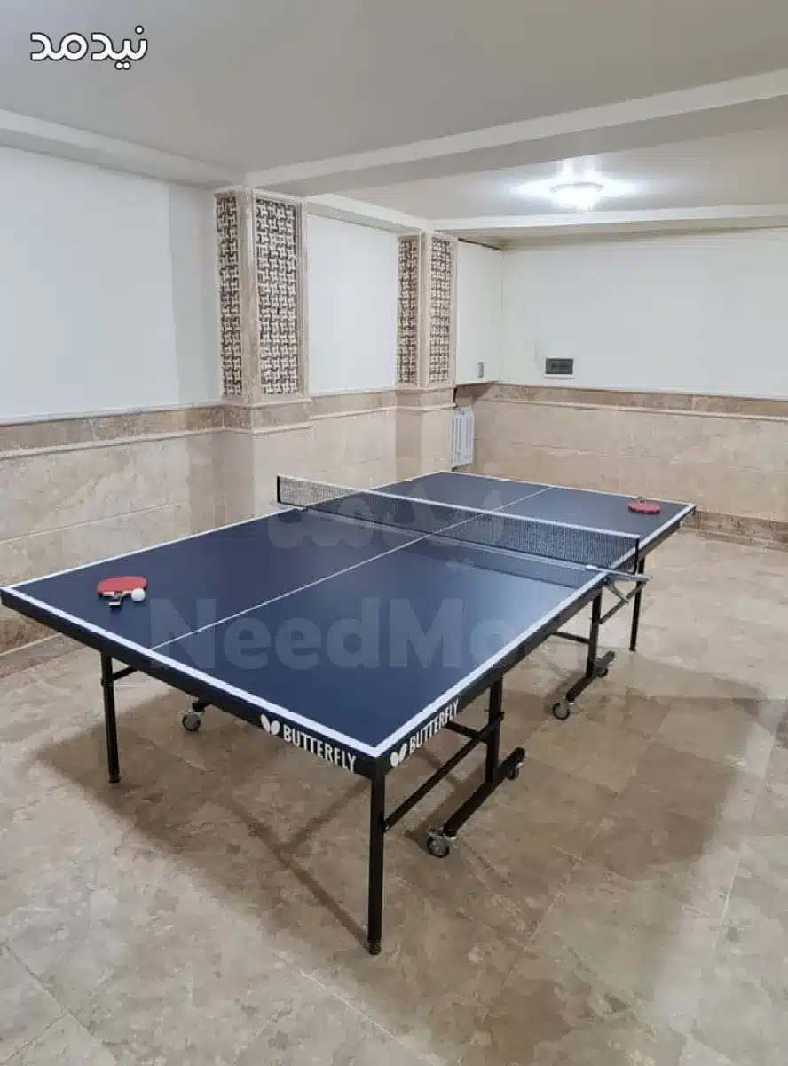 میز پینگ پنگ آپارتمانی کمجا و تاشو مناسب واحدهای کوچک