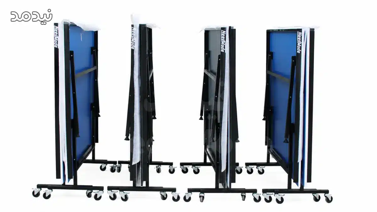 کنترل کیفیت میز پینگ پنگ در کارخانه نیدمد