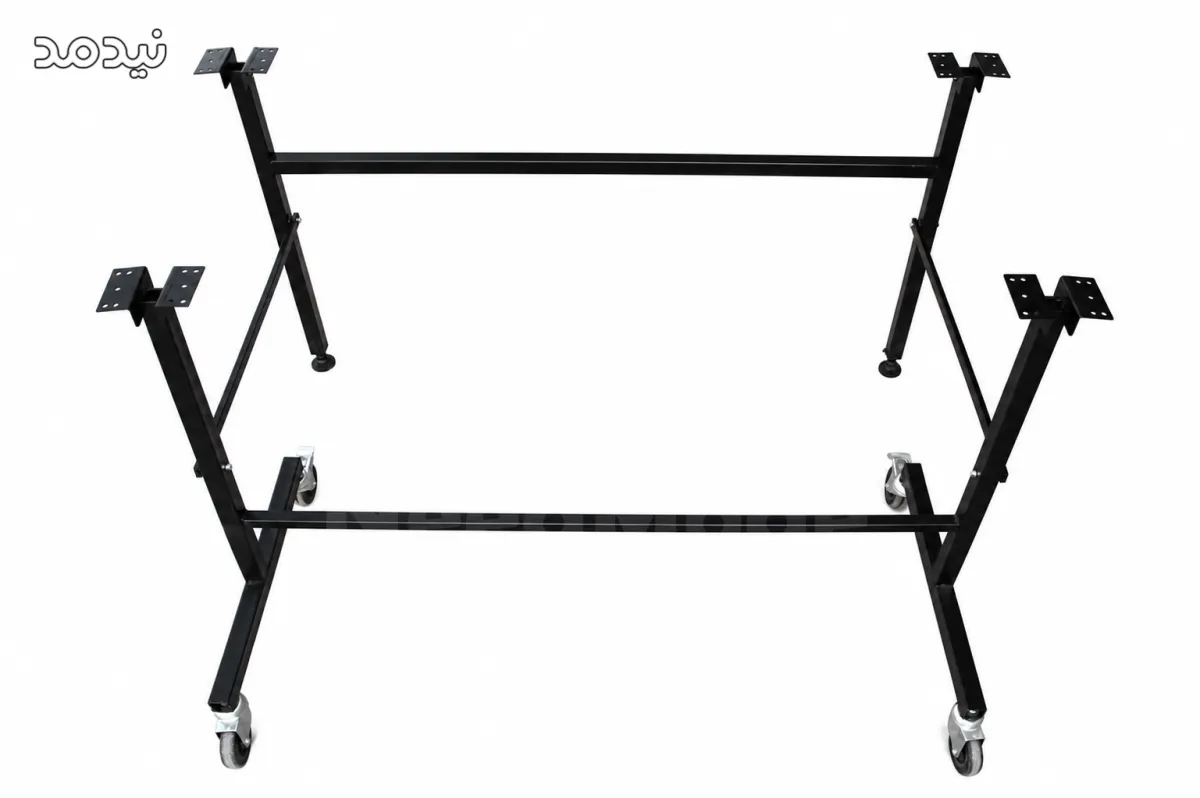 نیم شاسی میز تنیس 8 چرخ نیدمد